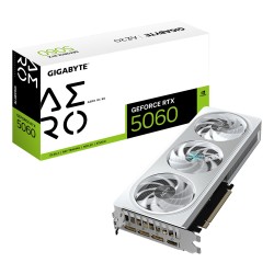 Graphics Card|GIGABYTE|NVIDIA|GeForce RTX 5060|2595 MHz|8 GB|GDDR7|128 bit|PCI Express 5.0|Active|GV-N5060AEROOC-8GD