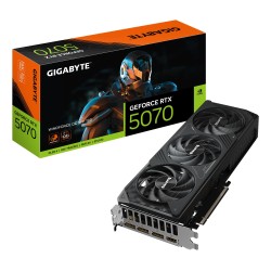 Graphics Card|GIGABYTE|NVIDIA GeForce RTX 5070|12 GB|GDDR7|192 bit|PCIE 5.0 16x|GPU 2542 MHz|Triple slot Fansink|1xHDMI|3xDispla