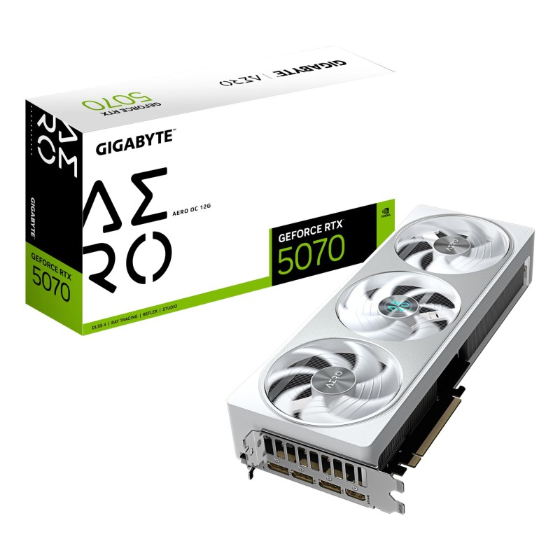 Graphics Card|GIGABYTE|NVIDIA GeForce RTX 5070|12 GB|GDDR7|192 bit|PCIE 5.0 16x|GPU 2625 MHz|Triple slot Fansink|1xHDMI|3xDispla