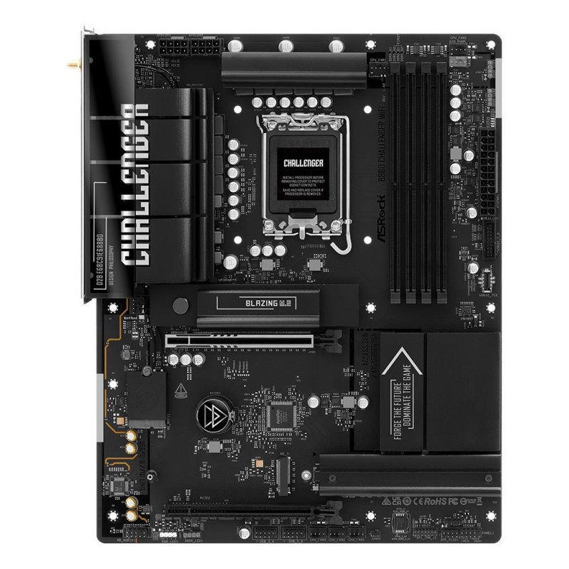 Mainboard|ASROCK|Intel B860|LGA 1851 (Socket V1)|ATX|RAM DDR5-SDRAM|4xSlots|Wi-Fi Yes|Bluetooth Yes|1xNumber of M.2 (M) slots|B8