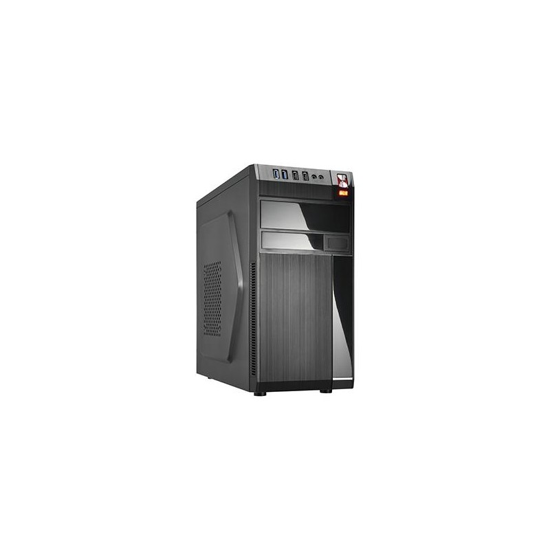 Case|GOLDEN TIGER|Supported motherboard form factors micro ATX|Black|Midi Tower|Baltimore 530|BALTIMORE5302USB2+2USB3