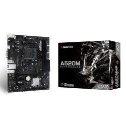 Mainboard|BIOSTAR|AMD A520|SAM4|Micro-ATX|Memory DDR4|Memory slots 2|2xPCI-Express 3.0 1x|1xPCI-Express 3.0 16x|1xM.2|1x15pin D-