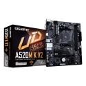 Mainboard|GIGABYTE|AMD A520|SAM4|Micro-ATX|Memory DDR4|Memory slots 2|1xPCI-Express 3.0 1x|1xPCI-Express 3.0 16x|1xM.2|1x15pin D