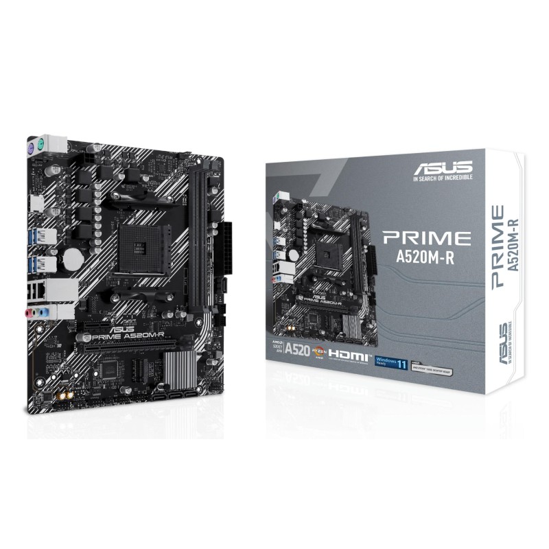 Mainboard|ASUS|AMD A520|SAM4|Micro-ATX|Memory DDR4|Memory slots 2|1xPCI-Express 3.0 1x|1xPCI-Express 3.0 16x|1xM.2|1xHDMI|2xUSB 