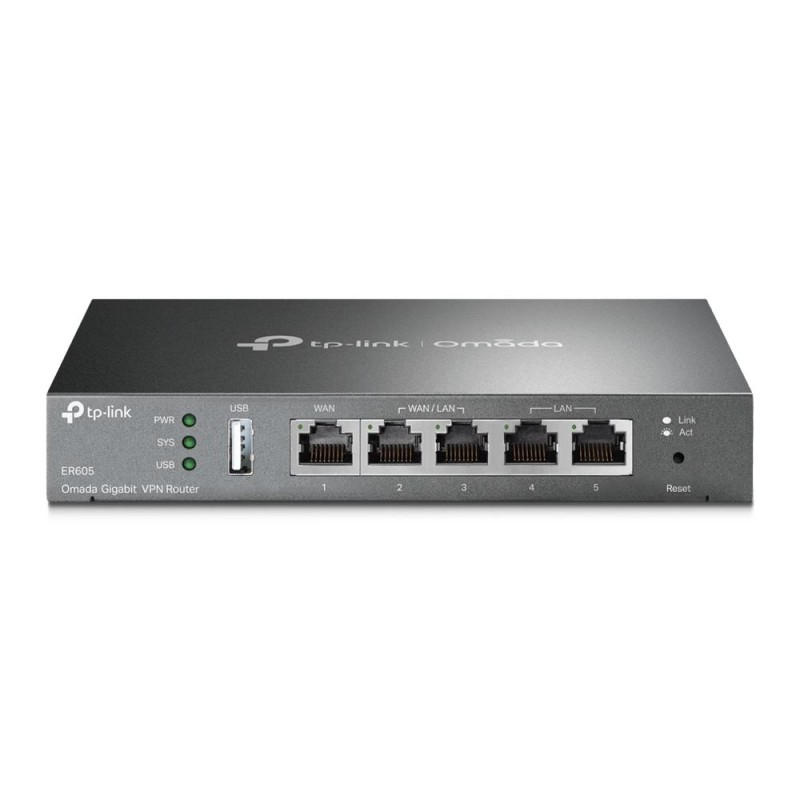 NET ROUTER 1000M 5P VPN/OMADA ER605 TP-LINK