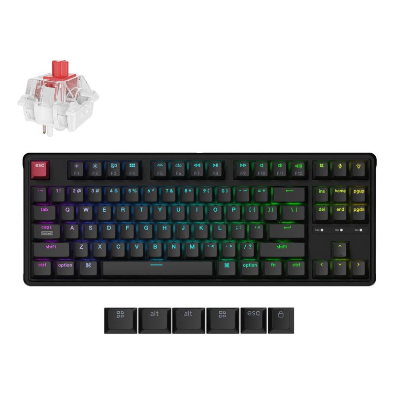 KEYBOARD WIRED C3 PRO RGB/RETRO C3PX-H1 KEYCHRON