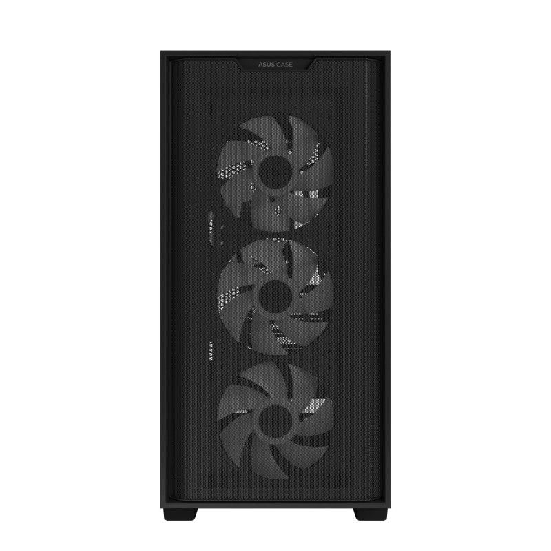Case|ASUS|A21 PLUS|MidiTower|Case product features Transparent panel|Not included|MicroATX|MiniITX|Colour Black|A21PLUSTGARGBBLA