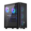 Case|ENDORFY|Signum 300 ARGB|MidiTower|Case product features Transparent panel|Not included|ATX|MicroATX|MiniITX|Colour Black|EY