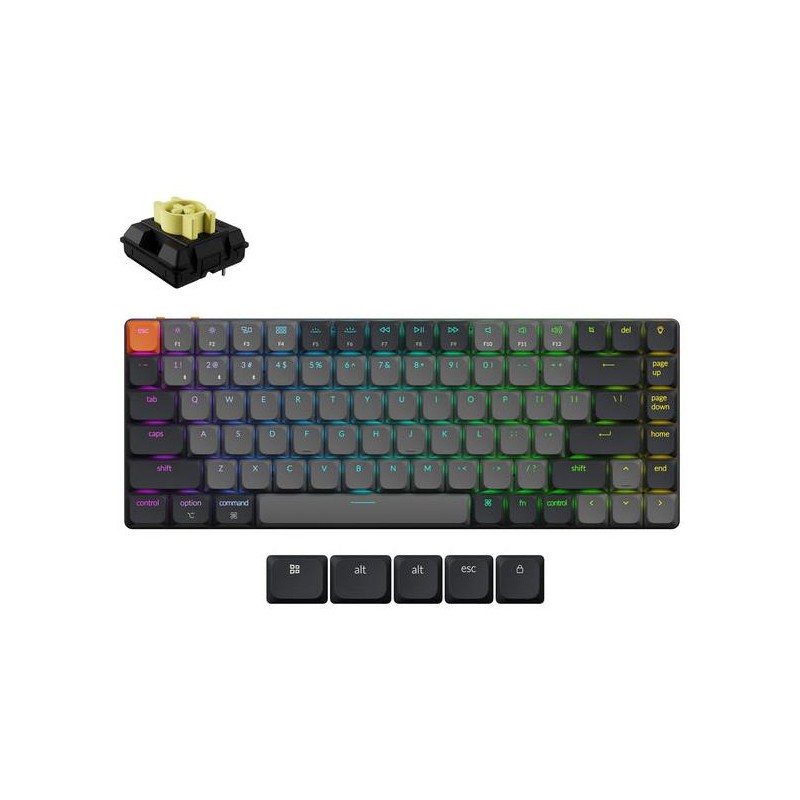 KEYBOARD WRL K3 RGB/BLACK K3X-B4 KEYCHRON