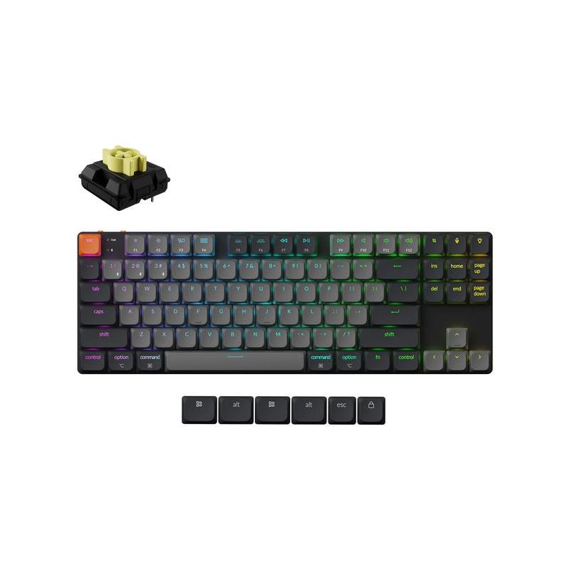 KEYBOARD WRL K1 RGB/BLACK K1X-B4 KEYCHRON