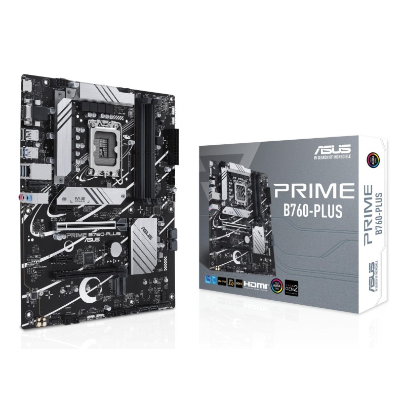 Mainboard|ASUS|Intel B760 Express|LGA1700|ATX|Memory DDR5|Memory slots 4|2xPCI-Express 3.0 1x|1xPCI-Express 4.0 16x|1xPCI-Expres