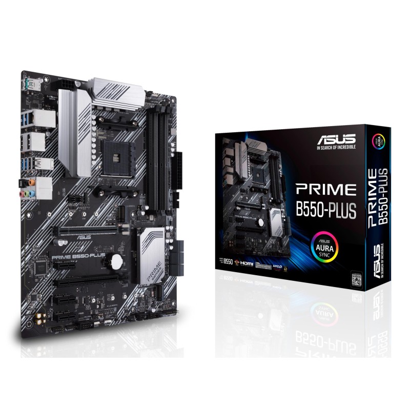 Mainboard|ASUS|AMD B550|SAM4|ATX|3xPCI-Express 3.0 1x|1xPCI-Express 3.0 16x|2xM.2|1xPCI-Express 4.0 16x|Memory DDR4|Memory slots