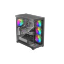Case|XILENCE|ATX/micro ATX/Mini-ITX|Black|Midi Tower|PC|X818.ARGB