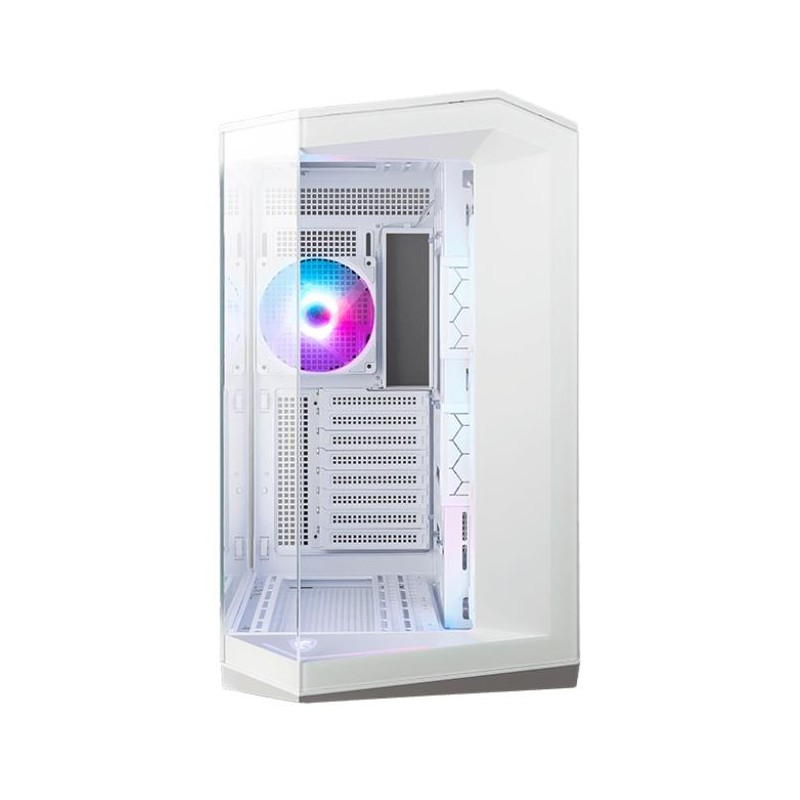 Case|MSI|MAG PANO 100R PZ|MidiTower|Case product features Transparent panel|ATX|MicroATX|MiniITX|Colour White|MAGPANO100RPZWHITE