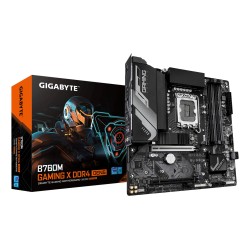 Mainboard|GIGABYTE|GIGABYTE B760M GAMING X DDR4 GEN5|Intel B760|LGA 1700|micro ATX|RAM DDR4-SDRAM|4xSlots|2xNumber of M.2 (M) sl