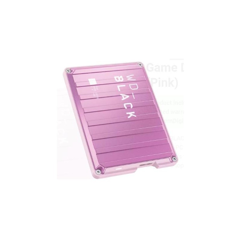 External HDD|WESTERN DIGITAL|P10 Game Drive|WDBA2W0020BPK-WESN|2TB|USB 3.2|Colour Pink|WDBA2W0020BPK-WES1
