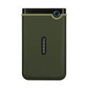 External HDD|TRANSCEND|StoreJet|2TB|USB 3.0|Colour Green|TS2TSJ25M3G