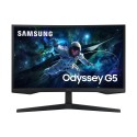 LCD Monitor|SAMSUNG|27 "|2560 x 1440 pixels|Wide Quad HD|Native aspect ratio 16:9|LED|Curved|LS27CG554EUXEN