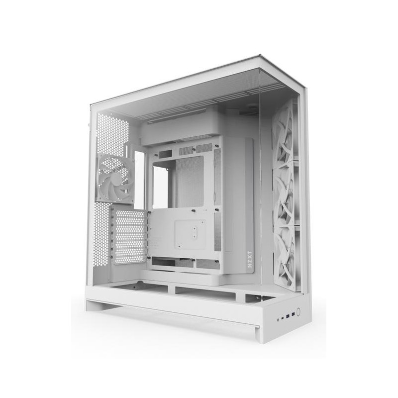 Case|NZXT|ATX/micro ATX/Mini-ITX/EATX|White|Midi Tower|PC|CM-H92FW-01