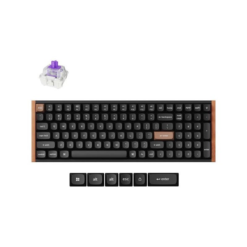 KEYBOARD WRL K4 HE SPECIAL ED/BLACK K4H-F1 KEYCHRON