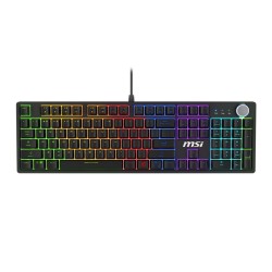KEYBOARD GAMING BLACK US/FORGE GK310 RED MSI