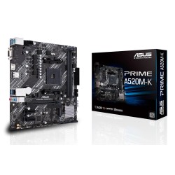 Mainboard|ASUS|AMD A520|SAM4|MicroATX|2xPCI-Express 3.0 1x|1xPCI-Express 3.0 16x|1xM.2|Memory DDR4|Memory slots 2|1x15pin D-sub|