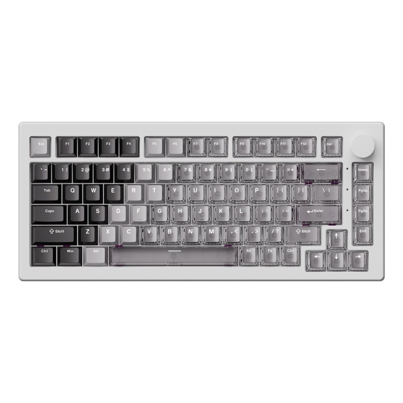 KEYBOARD USB-C 5075 V3-HE/WHITE 006-075-086-060-062 AKKO