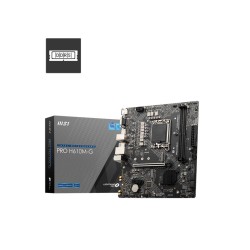 Mainboard|MSI|PRO H610M-G|Intel H610|LGA 1700|micro ATX|RAM DDR5-SDRAM|2xSlots|1xPCI Express x1 slots|1xPCI Express x16 slots|1x