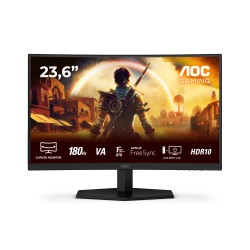 LCD Monitor|AOC|23.6 "|1920 x 1080 pixels|Full HD|Native aspect ratio 16:9|LED|Curved|C24G42E