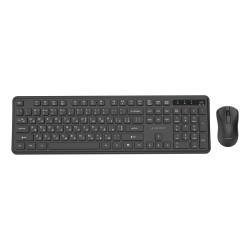 KEYBOARD +MOUSE WRL CYRILLIC/BK KBS-WPS-01-CYRL GEMBIRD